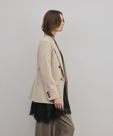 GRACE CONTINENTAL ピークドダブルジャケット