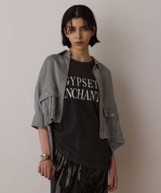 GRACE CONTINENTAL ハーフスリーブルーズシャツ