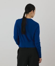 GRACE CONTINENTAL バイカラーウールニットカーディガン