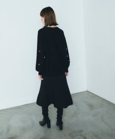 GRACE CONTINENTAL パールドットニットトップ