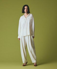 GRACE CONTINENTAL ウールミリタリーシャツ