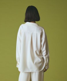 GRACE CONTINENTAL ウールミリタリーシャツ