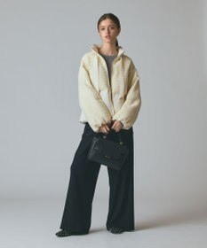 GRACE CONTINENTAL ツイードコンビパフィーブルゾン