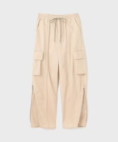 GRACE CONTINENTAL ナイロンジップカーゴパンツ