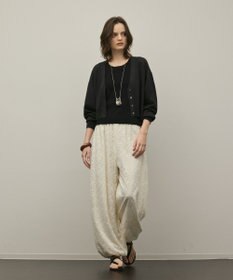 GRACE CONTINENTAL スリーブスリットニットカーディガン