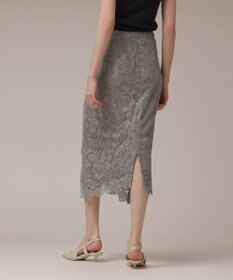 GRACE CONTINENTAL フロッキーレーススカート