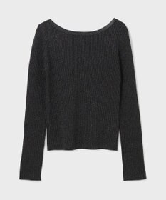 GRACE CONTINENTAL ハイゲージラメニットトップ