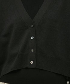 GRACE CONTINENTAL スリーブスリットニットカーディガン