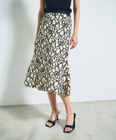 GRACE CONTINENTAL ローズレーススカート