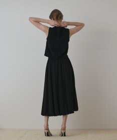 GRACE CONTINENTAL ラメフェザ－ニットトップ