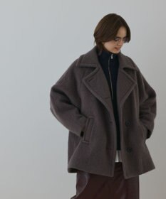 GRACE CONTINENTAL シャギ－ハ－フコ－ト