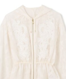 GRACE CONTINENTAL ジャガード刺繍ブルゾン