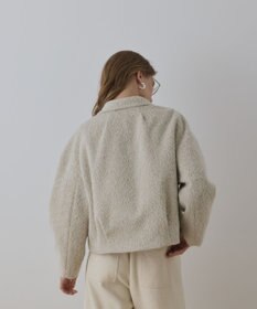 GRACE CONTINENTAL アルパカシャギージャケット