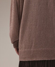 GRACE CONTINENTAL ラメルーズニットカーディガン