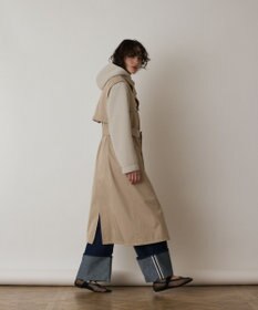 GRACE CONTINENTAL パーカーコンビトレンチ