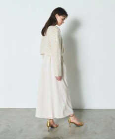 GRACE CONTINENTAL アルパカメッシュニットトップ