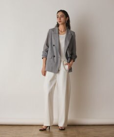 GRACE CONTINENTAL ストレッチポンチパンツ