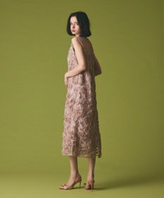 GRACE CONTINENTAL フラワーembドレス