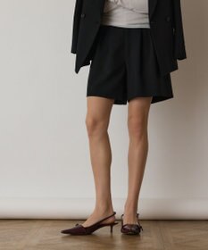 GRACE CONTINENTAL リネンライクショートパンツ