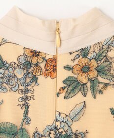 GRACE CONTINENTAL フラワーマーメイドドレス