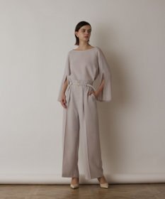 GRACE CONTINENTAL ハイウエストワイドパンツ