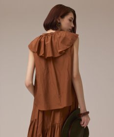 GRACE CONTINENTAL コットンシルクカフタントップ
