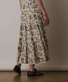 GRACE CONTINENTAL ティアードロングワンピース