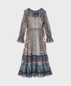 GRACE CONTINENTAL ペイズリープリントドレス
