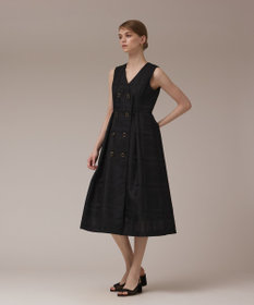 GRACE CONTINENTAL シャドーチェックワンピース