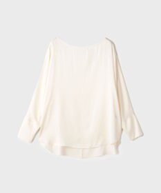 GRACE CONTINENTAL シルクドルマンスリーブトップ