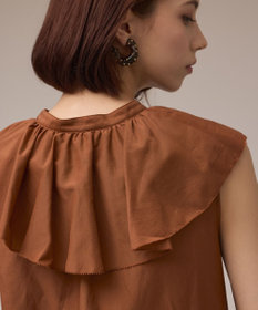GRACE CONTINENTAL / グレースコンチネンタル コットンシルクカフタントップ コットンシルクカフタントップ / GRACE CONTINENTAL | GRACE