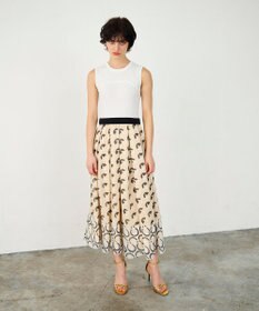 GRACE CONTINENTAL マリンニットワンピース