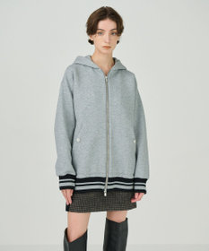 GRACE CONTINENTAL ダンボールニットフーディー グレー