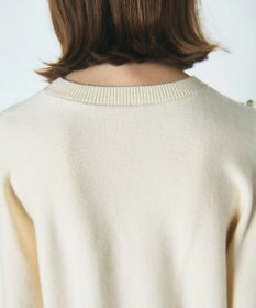 GRACE CONTINENTAL パールドットニットトップ