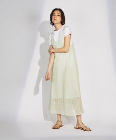 GRACECONTINENTALdiagramメッシュレースドレスワンピース ドットレースコンビワンピース / GRACE CONTINENTAL | GRACE