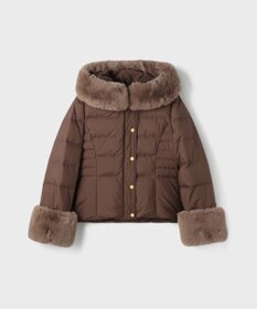 GRACE CONTINENTAL エコファーショートダウンジャケット