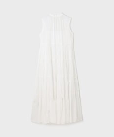 GRACE CONTINENTAL ティアードマキシカフタンワンピース