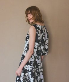 GRACE CONTINENTAL ボタニカルセパレートドレス