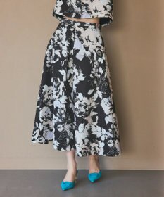 GRACE CONTINENTAL ボタニカルセパレートドレス