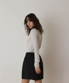 GRACE CONTINENTAL リネンライクショートパンツ