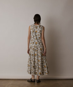 GRACE CONTINENTAL ティアードロングワンピース