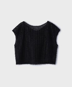 GRACE CONTINENTAL バックフレアチュールトップ