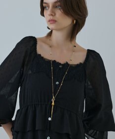 GRACE CONTINENTAL ストーンビーズネックレス