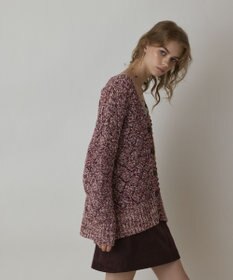 GRACE CONTINENTAL オーバーニットカーディガン