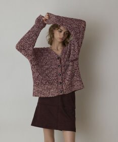 GRACE CONTINENTAL オーバーニットカーディガン