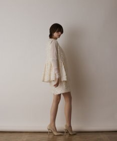 GRACE CONTINENTAL カットジャガードジレ