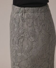 GRACE CONTINENTAL フロッキーレーススカート