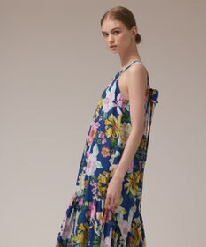 GRACE CONTINENTAL フラワープリントキャミドレス