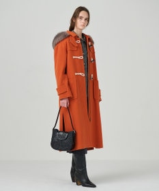 GRACE CONTINENTAL ウールカルゼダッフルコート