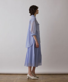 GRACE CONTINENTAL マットシアープリーツスカート